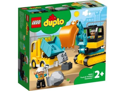 Конструктор LEGO DUPLO Вантажівка і гусеничний екскаватор