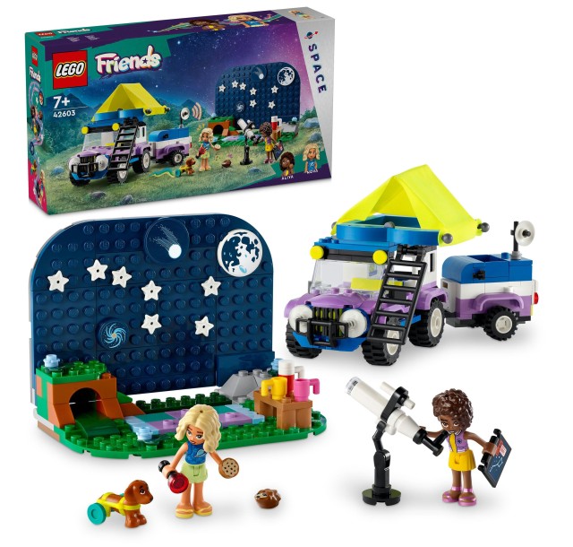 Конструктор LEGO Friends Кемпінговий автомобіль для спостереження за зірками