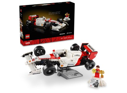 Конструктор LEGO Icons McLaren MP4/4 і Айртон Сенна