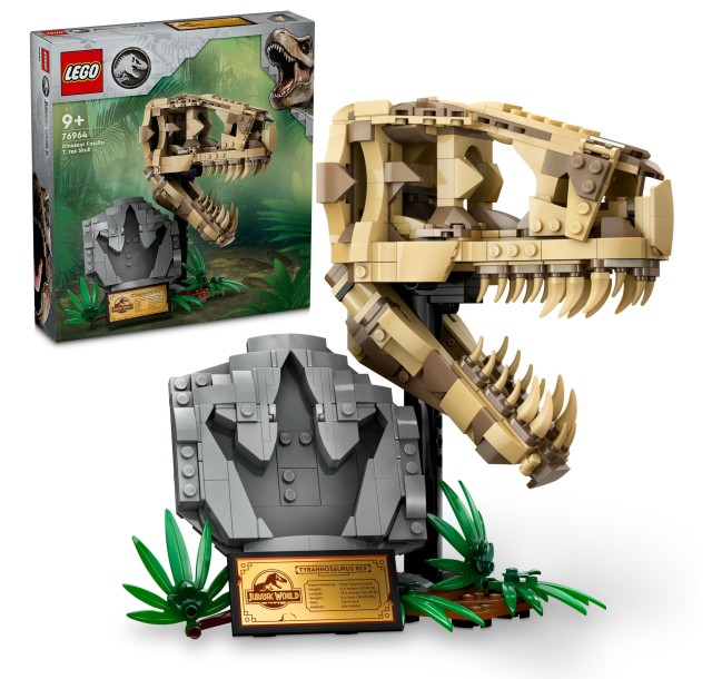 Конструктор LEGO Jurassic World Скам`янілості динозаврів: череп тиранозавра