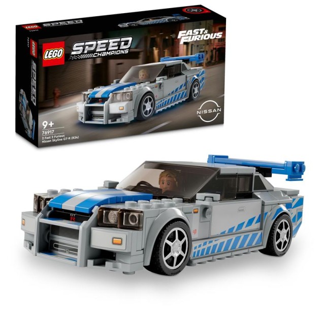 Конструктор LEGO Speed Champions Подвійний форсаж. Nissan Skyline GT-R