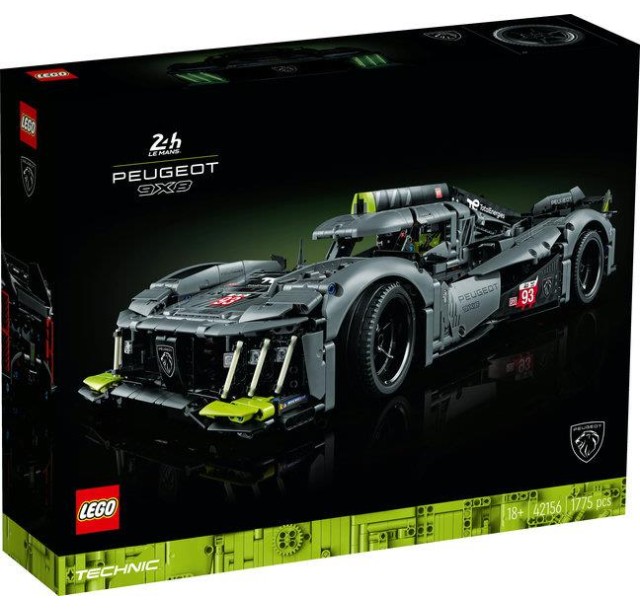 Конструктор LEGO Technic PEUGEOT 9X8 24H Le Mans Hybrid