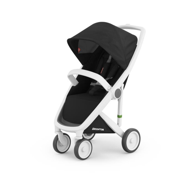 Прогулянкова коляска Greentom Classic Black-White