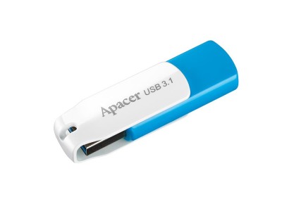 Накопичувач Apacer  32GB USB 3.1 Type-A AH357 Blue/White