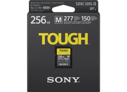 Карта пам'яті Sony SDXC 256GB C10 UHS-II U3 V60 R277/W150MB/s Tough