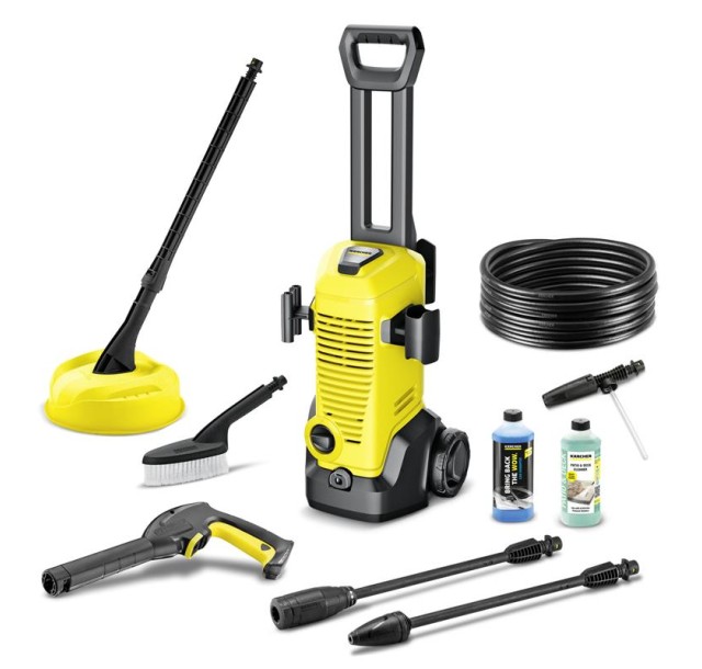 Мінімийка високого тиску Karcher K 3 CAR & HOME 1600Вт, 20-120бар, 380л/год, шланг 6м, 4.30кг