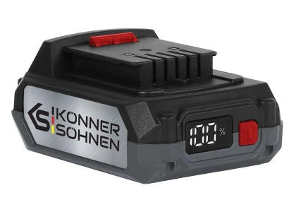 Акумулятор Konner&Sohnen KS 20V2-1, 20В, 2А·год, 0.47кг