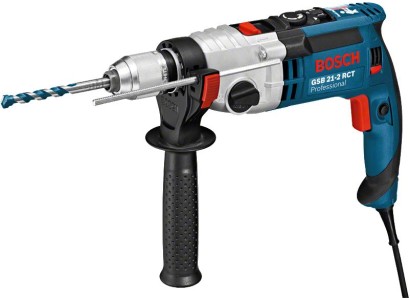 Дриль ударний Bosch GSB 21-2 RCT 1300Вт ШЗП 1.5-13мм 3000об·хв 2.85кг