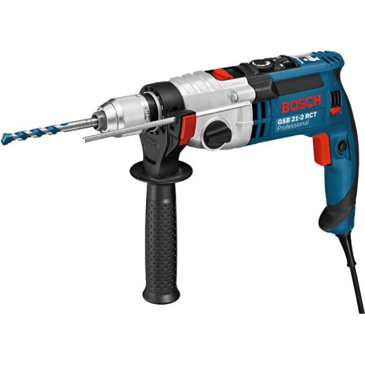 Дриль ударний Bosch GSB 21-2 RCT 1300Вт ШЗП 1.5-13мм 3000об·хв 2.85кг