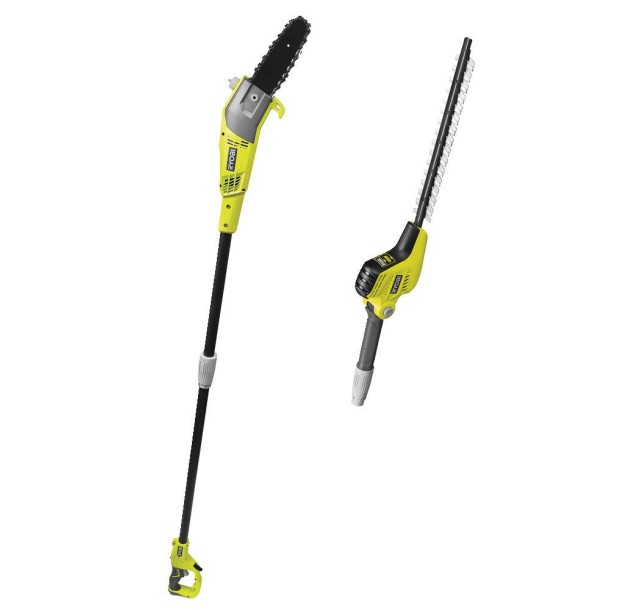 Висоторіз-кущоріз Ryobi RP750450 750/450Вт шина 20см Oregon штанга 2.7м 7.2кг