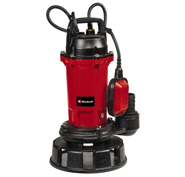 Насос дренажний Einhell GE-DP 900 Cut, 900Вт, 16000л·год, вис. под. 11.5м, занурення 7м, 12.8кг