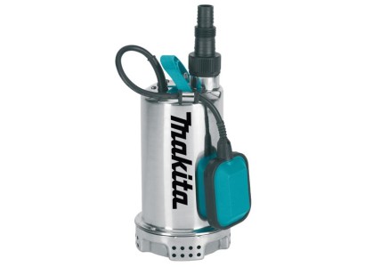 Насос дренажний Makita PF 0403, 400 Вт, 7200 л/ч, частки до 5мм, 3.6 кг