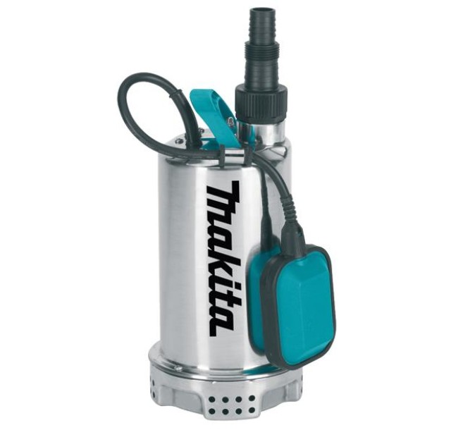 Насос дренажний Makita PF 0403, 400 Вт, 7200 л/ч, частки до 5мм, 3.6 кг