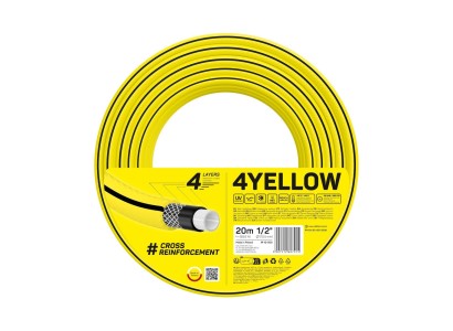 Шланг садовий Cellfast 4YELLOW 1/2