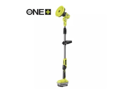 Щітка телескопічна Ryobi R18TPS-0, акумуляторна ONE+ 18В, щітка 15см, 210об/хв,  довжина ручки 1-1.4м, IPX7, 2.1кг (без АКБ та ЗП)