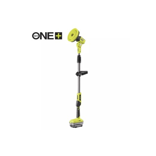 Щітка телескопічна Ryobi R18TPS-0, акумуляторна ONE+ 18В, щітка 15см, 210об/хв,  довжина ручки 1-1.4м, IPX7, 2.1кг (без АКБ та ЗП)