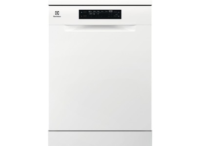 Посудомийна машина Electrolux, 14компл., A+++, 60см, дисплей, інвертор, 3й кошик, білий