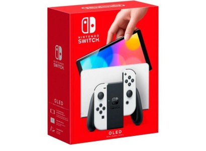 Ігрова консоль Nintendo Switch OLED (біла)