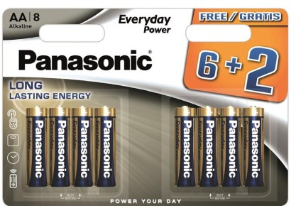 Батарейка Panasonic Everyday Power лужна AA блістер, 8 шт.