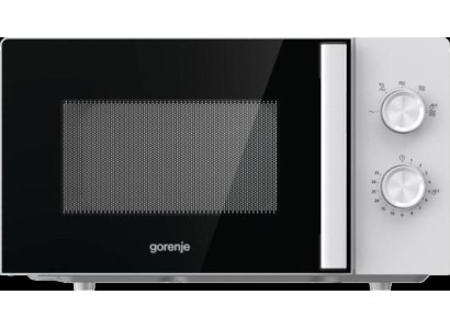 Мікрохвильова піч Gorenje, 17л, мех. керув., 700Вт, дисплей, білий