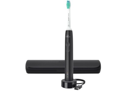 Щітка зубна електр. Philips, Sonicare Gemini 3100, 31т. колив/хв, насадок-1, футляр, чорний