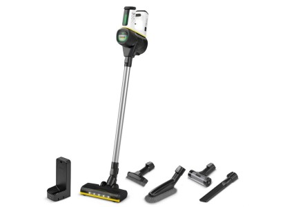 Пилосос Karcher безпровідний VC 7 Cordless yourMax, 350Вт, конт пил -0.8л, автон. робота до 60хв, вага-2.57кг, HEPA 12, білий