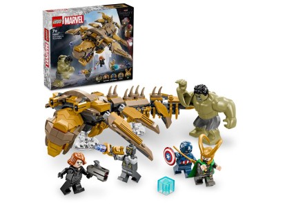 Конструктор LEGO Marvel Месники проти Левіафана