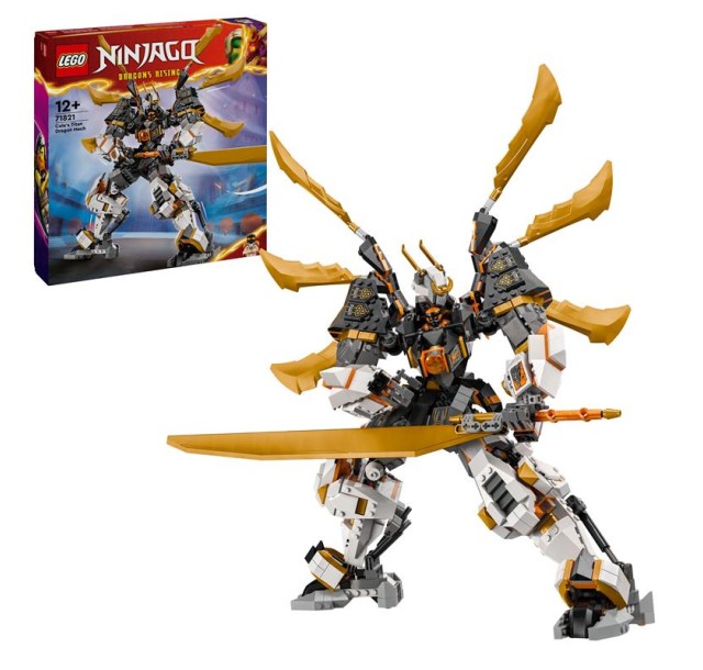 Конструктор LEGO NINJAGO Драконовий робот-титан Коула