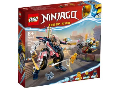 Конструктор LEGO Ninjago Перегоновий робобайк-трансформер Сори