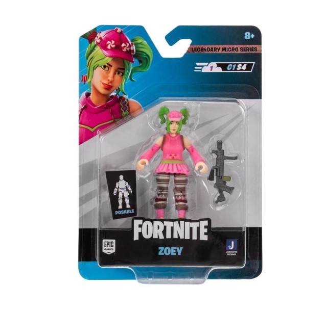 Колекційна фігурка Fortnite Micro Legendary Series Zoey, 6см