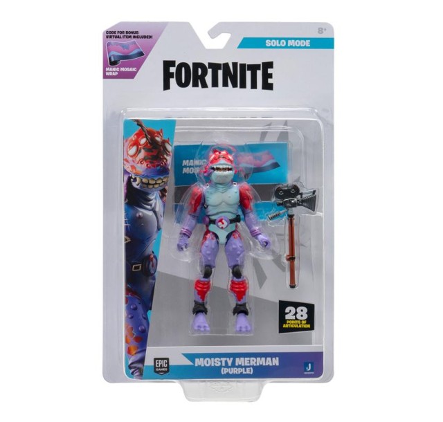 Колекційна фігурка Fortnite Solo Mode Moisty Merman, 10см