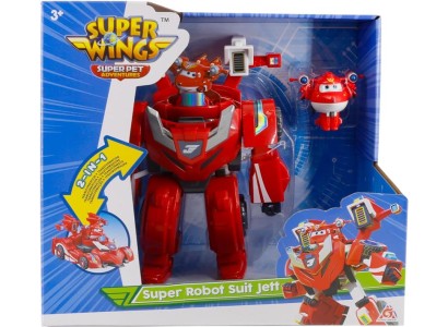 Ігровий набір Super Wings Super Robot Suit Джетт (Jett)