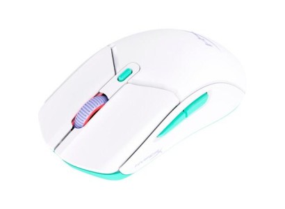 Миша HyperX Pulsefire Haste 2 Core, RGB, WL/BT, білий