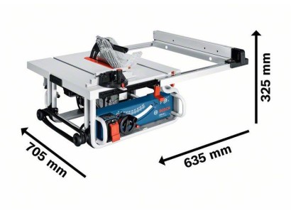 Стіл розпилювальний Bosch GTS 10 J 1800 Вт диск 254 мм 3650об·хв 26кг