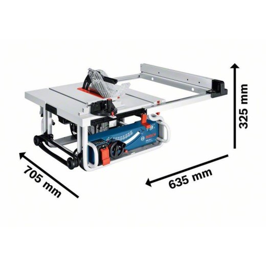 Стіл розпилювальний Bosch GTS 10 J 1800 Вт диск 254 мм 3650об·хв 26кг