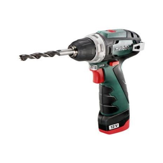 Шурупокрут-дриль акумуляторний Metabo BS 12В 1x2А·год 17·34Нм 0-360·0-1400об·хв сумка 0.95кг