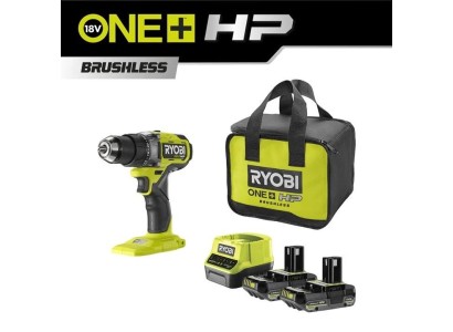 Шурупокрут-дриль акумуляторний Ryobi ONE+ HP RDD18X-220S 18В 2х2А·год ЗП 95Нм 500·2100об·хв 1.7кг сумка