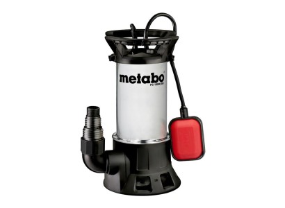 Насос занурювальний для брудної води Metabo PS 18000 SN , 1000Вт, 19куб/год, висота подачі 11м, занурення до 7м, внутрішня різьба 1