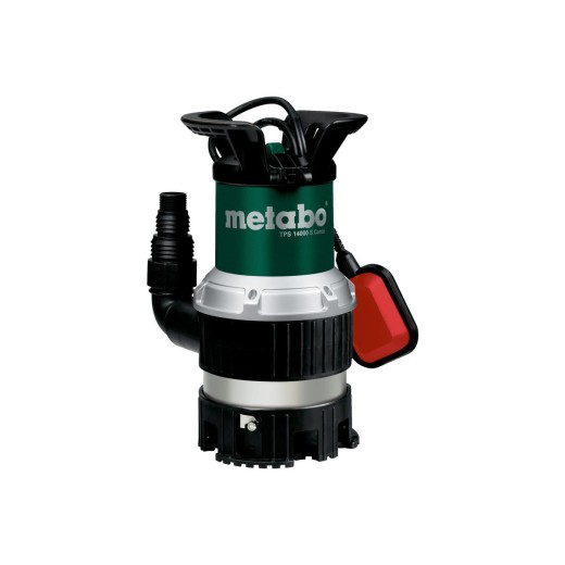 Насос занурювальний комбінований Metabo TPS 14000 S COMBI, 770Вт, 14куб/год, висота подачі 8.5м, занурення до 7м, внутрішня різьба 1