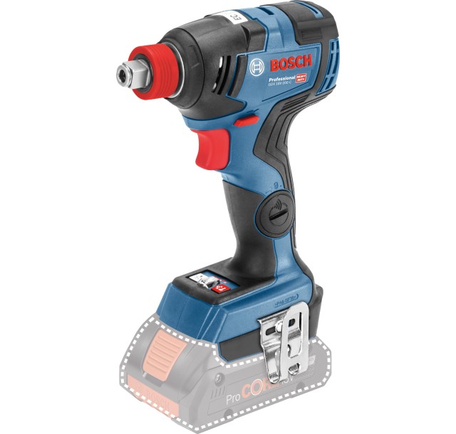 Дриль-гайковерт ударний акумуляторний Bosch GDX 18V-200 C 18В 3400об·хв 200Нм М4-М14 1.2кг без АКБ та ЗП