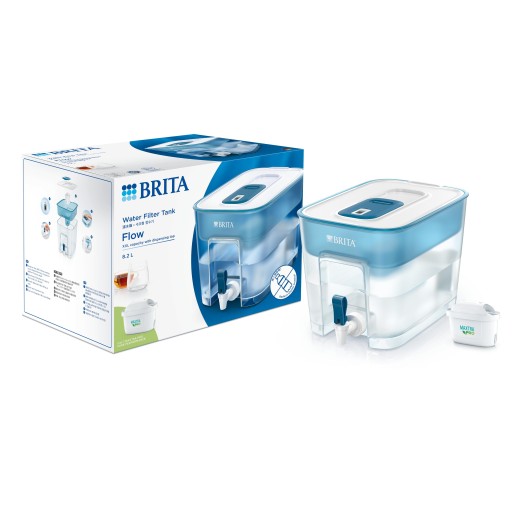 Фільтр-глечик Brita Flow Memo MXPro 8.2л (5.2л очищеної води) з фільтр-картриджем, синій