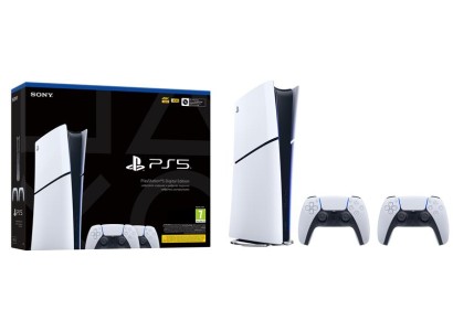 Ігрова консоль PlayStation 5 Slim Digital Edition (2 геймпади Dualsense)
