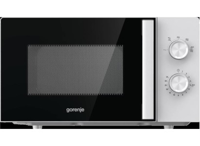 Мікрохвильова піч Gorenje, 20л, мех. керув., 800Вт, білий
