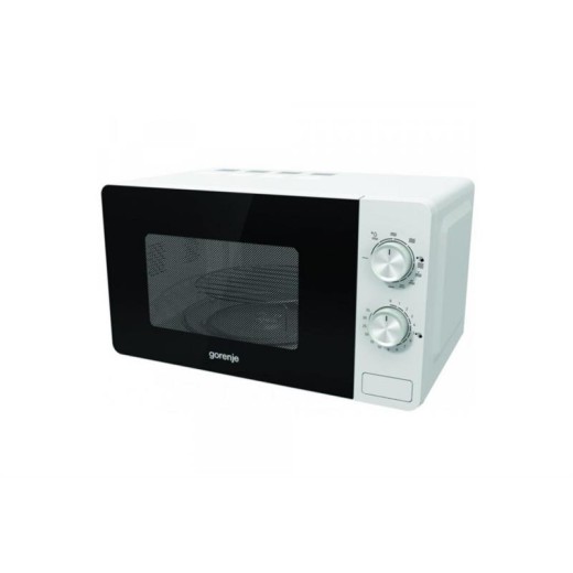 Мікрохвильова піч Gorenje, 20л, міх. управл., 800Вт, гриль, білий