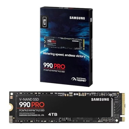 Накопичувач SSD Samsung M.2 4TB PCIe 4.0 990PRO