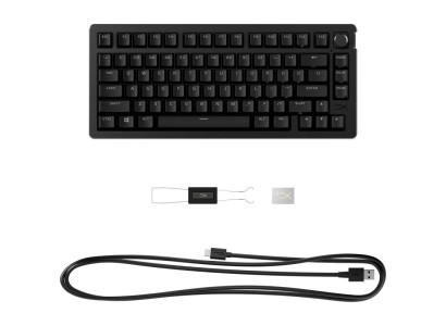 Клавіатура механічна HyperX Alloy Rise 75key, Red, USB-A, EN/UA, RGB, чорний