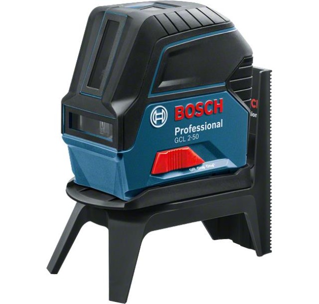 Нівелір лазерний Bosch GCL 2-50, до 15м, ±0.3мм/м, + RM1 + BM3 + LR6 + кейс, 0.5кг