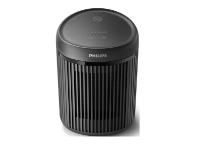 Тепловентилятор Philips Series 2000, 15м2, 1500Вт, електр. упр-ння, керамич.нагрів.елемент, Wi-Fi, темно-сірий