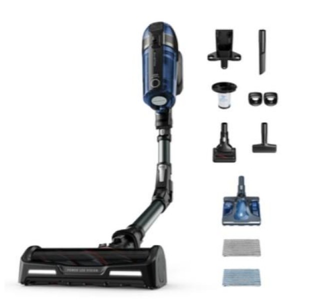 Пилосос Rowenta  безпровідний XForce Flex 12.60 Auto Model, 252Вт, конт пил -0.6л, автон. робота до 45хв, вага-3кг, НЕРА, чорно-синій
