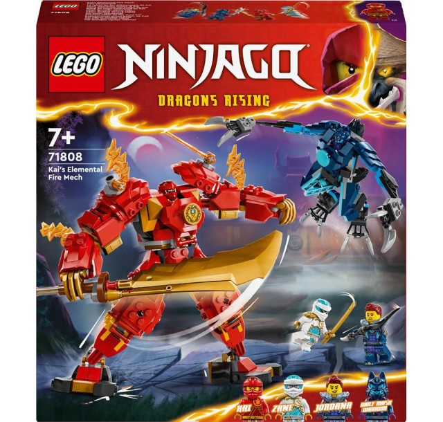 Конструктор LEGO NINJAGO Робот вогняної стихії Кая